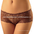 Hot sale faction lace panties, OEM orders are welcome